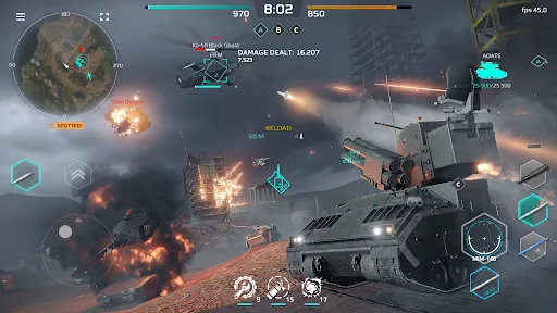 MWT: Tank Battles мод меню скриншот 3