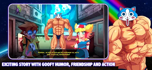 KinnikuNeko: SUPER MUSCLE CAT скачать скриншот 4
