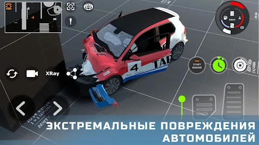DriveCSX Car Crash Simulator взлом скриншот 7