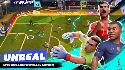 FIFA Heroes: Football Action мод скриншот 1